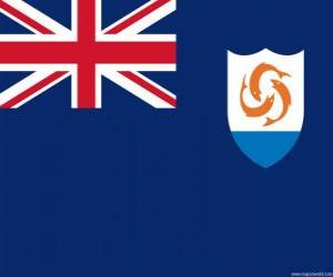 yapboz Anguilla bayrağı